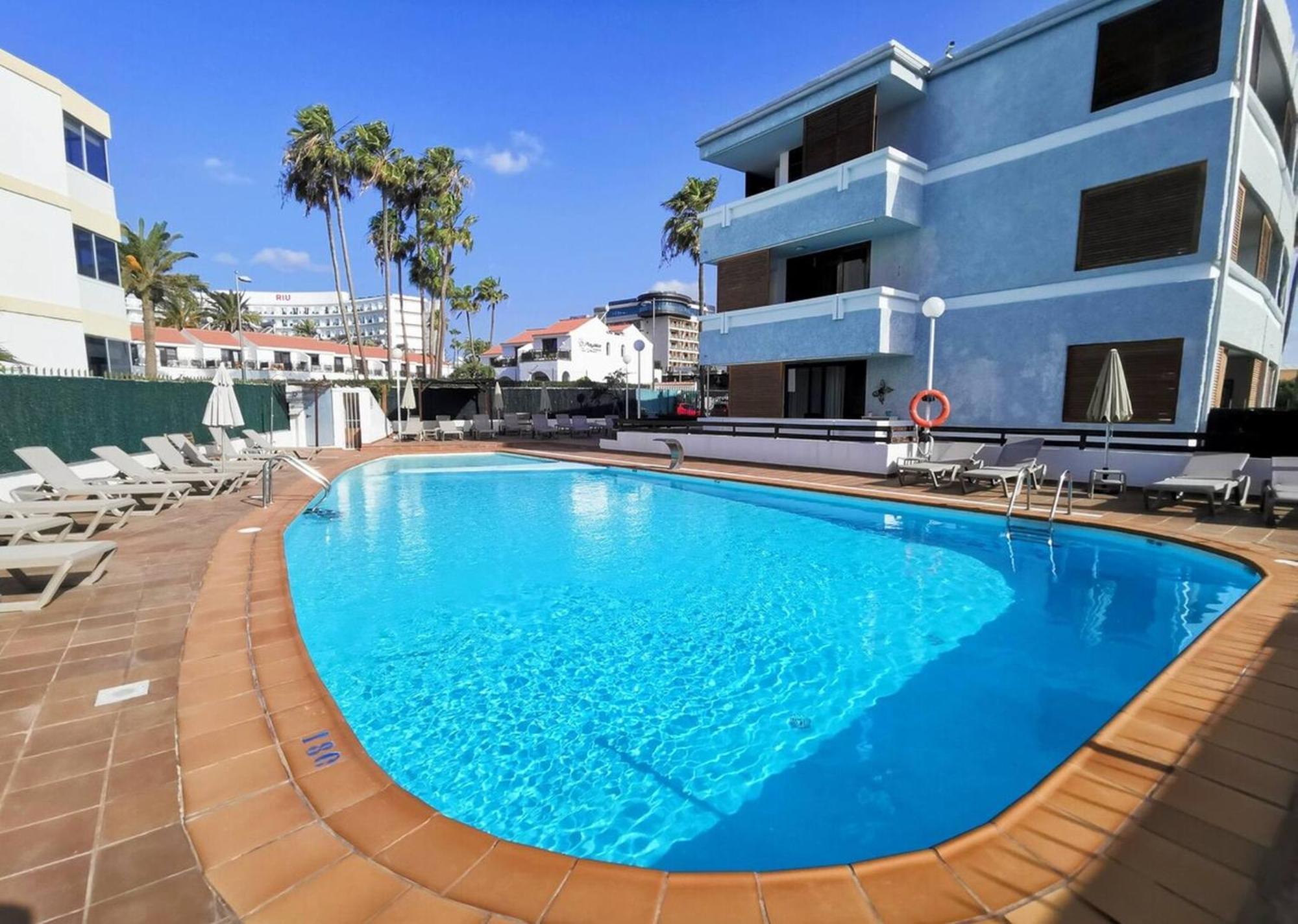 Nice 2 Bedroom Close To The Beach In Maspalomas ปลายา เดล อิงเกลส ภายนอก รูปภาพ